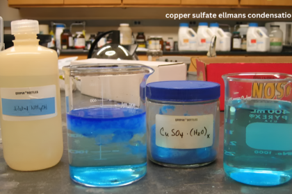 copper sulfate ellmans condensation