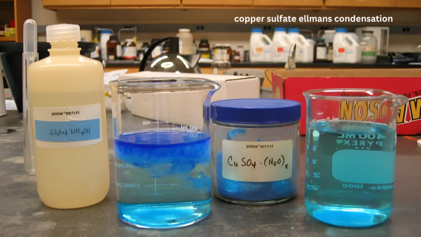 copper sulfate ellmans condensation